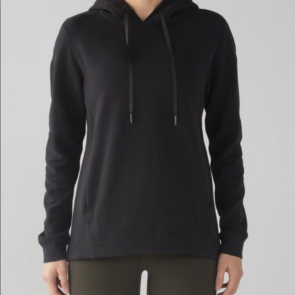 Lululemon Wind Down Pullover Size 4 Euc Black - image 5